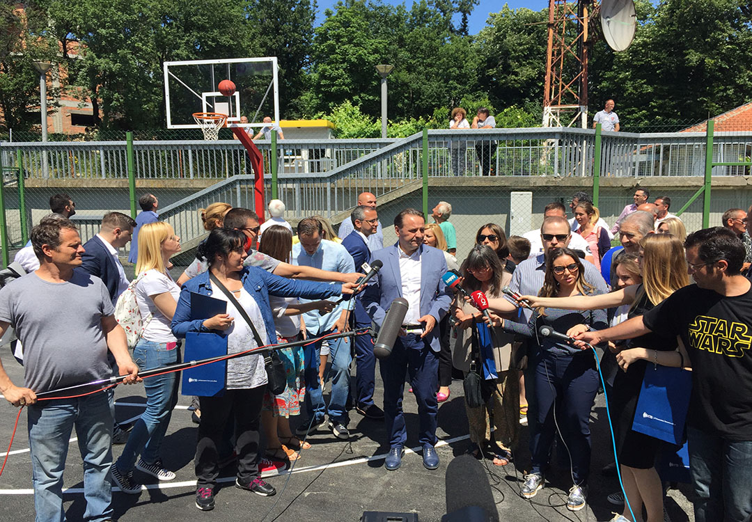 Љајић на отварању